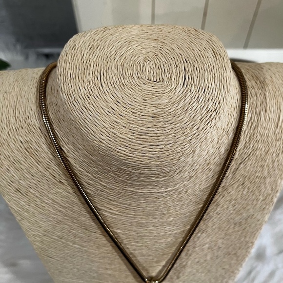 NEW Chico’s Sliced Agate + Gold Floating Pendant Long 20” Necklace Brown Tan NWT - Picture 13 of 16